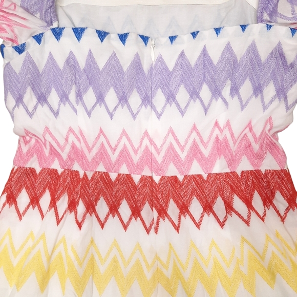 NEW Yumi Kim Jillian Rainbow Romper 100% Cotton Size 0 - Picture 8 of 8